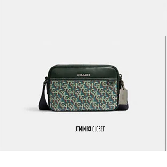 🕶SOLD💼NEW💼Coach Men messenger bag/crossbody bag/shoulder bag - Picture 11 of 13